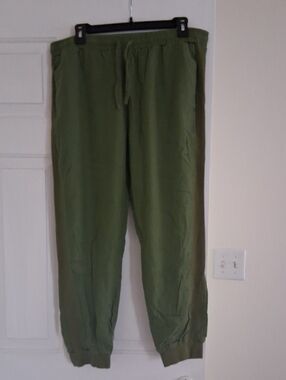Olive Green Jogger Pants